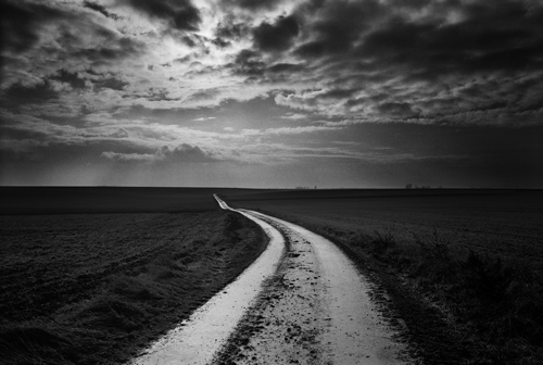 © Don McCullin - Road to the Battlefields, Somme - 31-Studio Platinum Print