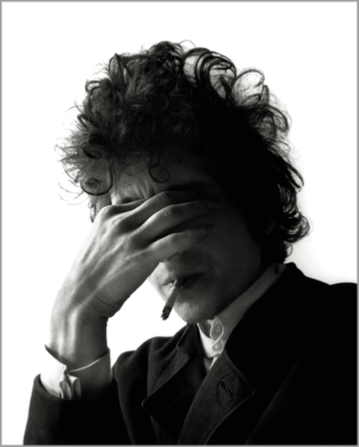 © Jerry Schatzberg - Bob Dylan (Smoke) - 31-Studio Platinum Print