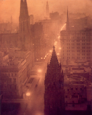 © GEH/31-Studio - Alvin Langdon Coburn - 5th Avenue from St Regis - 31-Studio Platinum Print