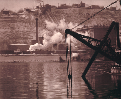 © GEH/31-Studio - Alvin Langdon Coburn - Pittsburg - 31-Studio Platinum Print