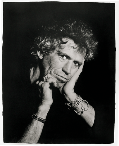 © Eugene Adabari - Keith Richards - 31-Studio Platinum Print