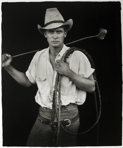 © Peter Lavery - Ringer with Branding Iron - 31-Studio Platinum Print