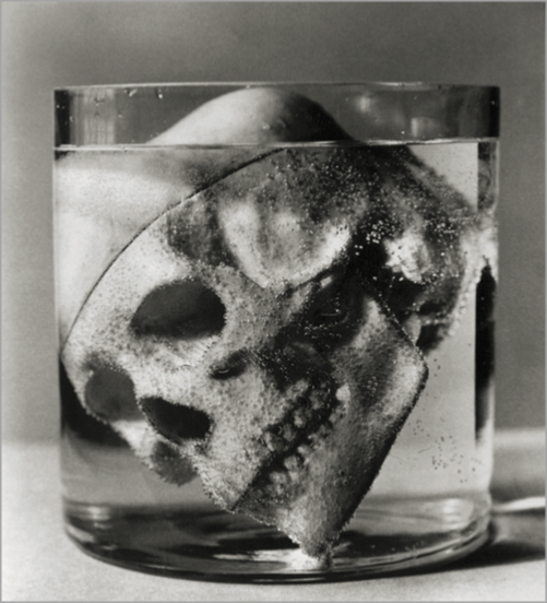 © Stephane Graff - Skull in Glass - 31-Studio Platinum Print