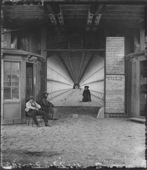 © Getty Images - William England, Toll Bridge, Niagara - 31-Studio Platinum Print